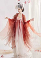 Peach Charm | 3-Pieces Embroidered Hanfu (桃颜)