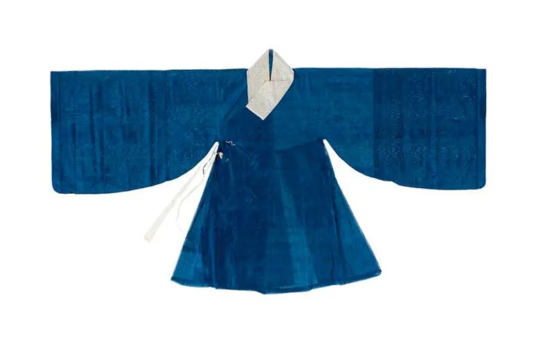 Elegant Ming Dynasty Mamian Skirt with pleats and traditional embroidery