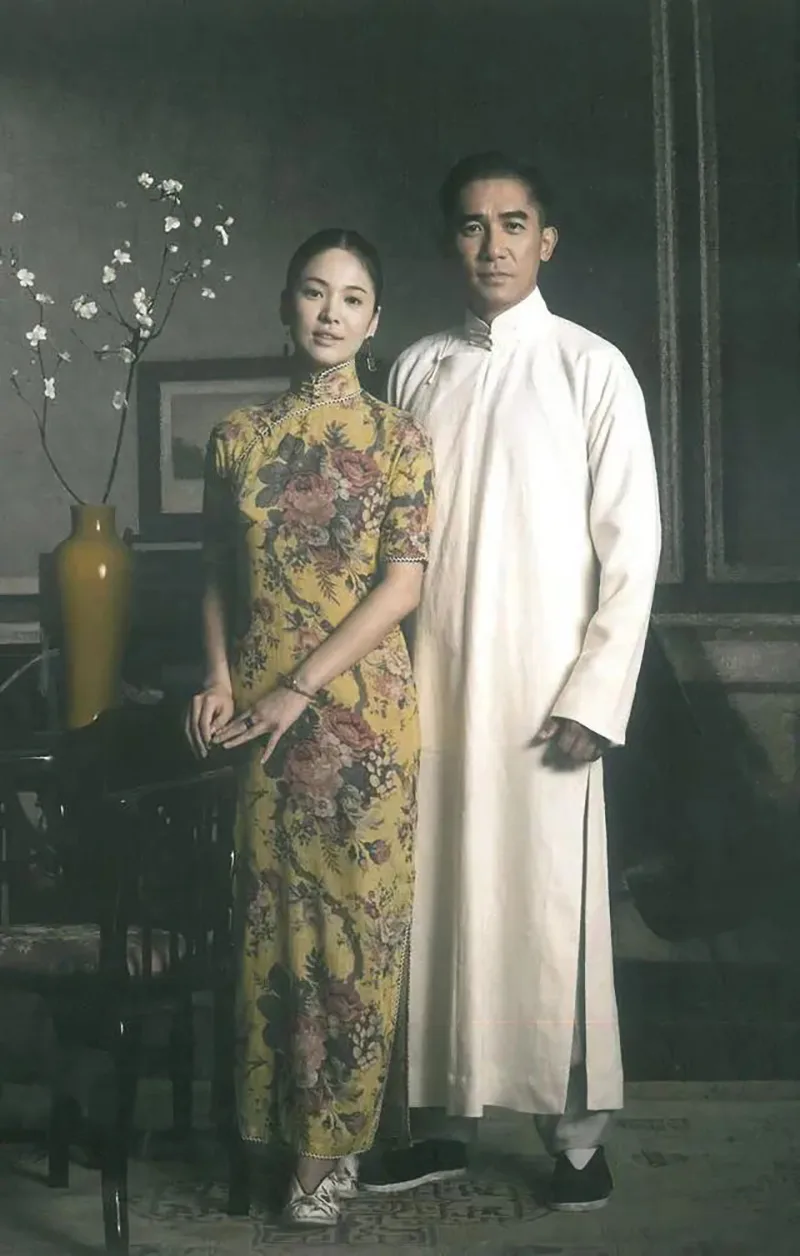 Elegant Chinese qipao dress featuring traditional embroidery and a graceful silhouette, symbolizing timeless oriental beauty.
