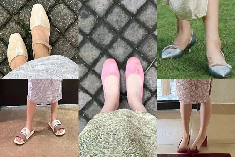 Step-by-step guide on how to wear a cheongsam properly, showing elegant posture and traditional Chinese dress styling