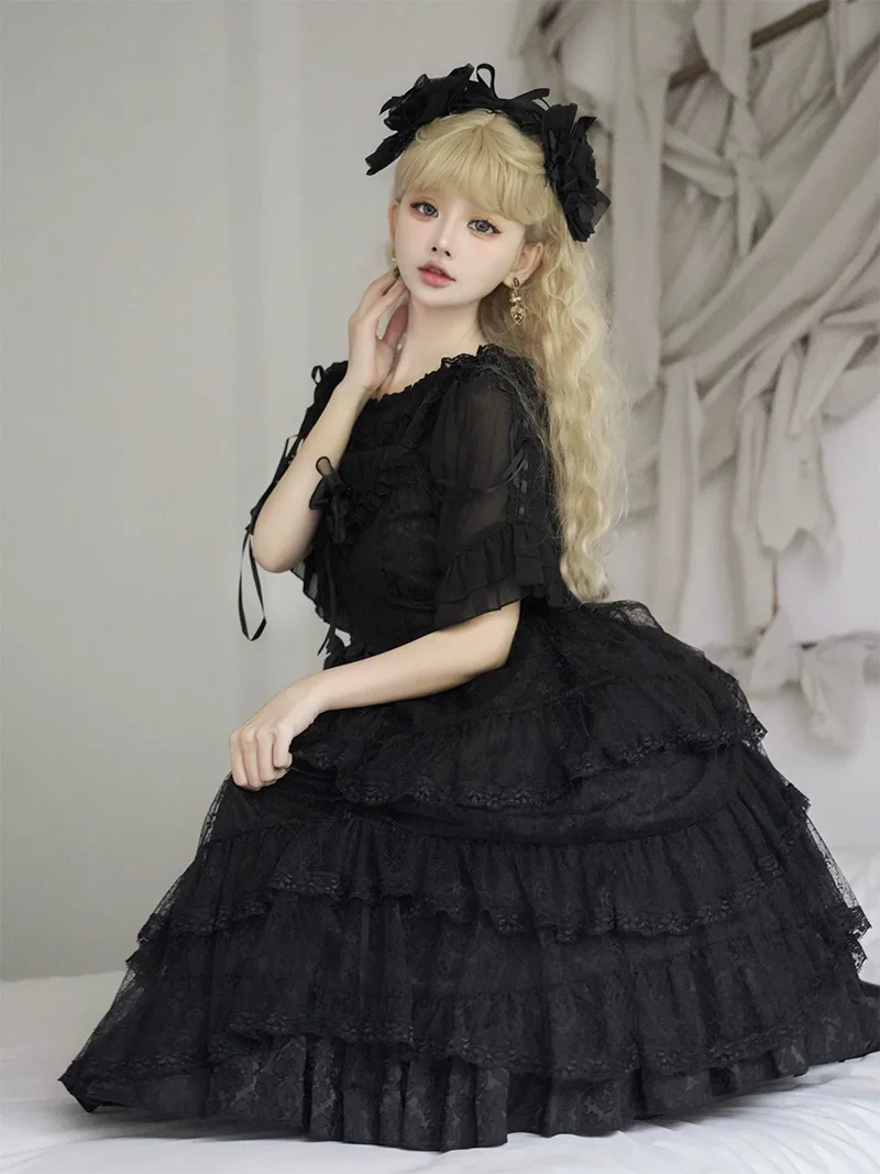 Elegant Iris Love Lollita Dress original vintage JSK princess outfit for women spring summer fashion