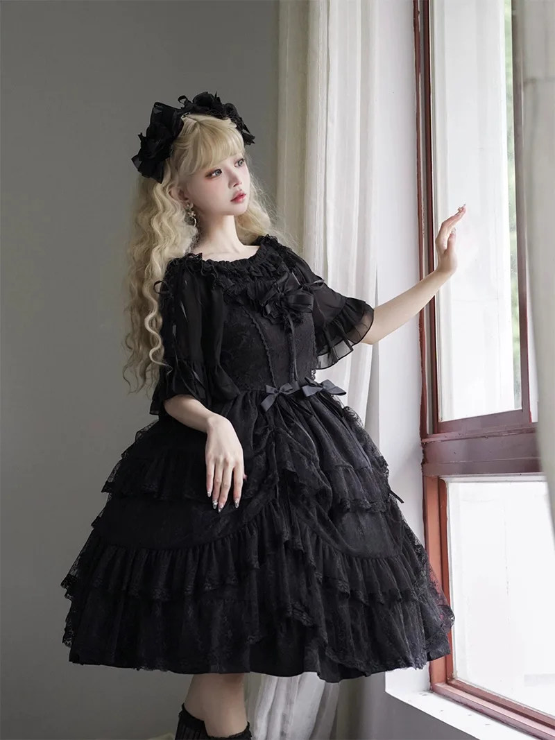 Elegant Iris Love Lollita Dress original vintage JSK princess outfit for women spring summer fashion