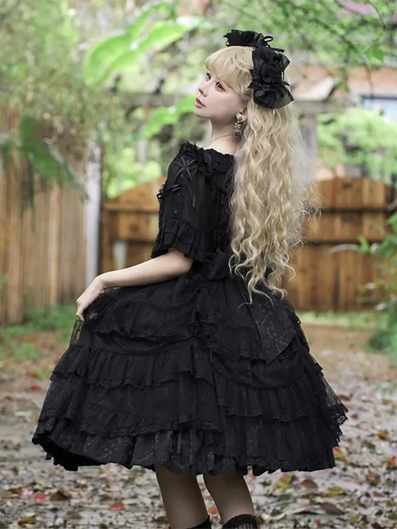 Elegant Iris Love Lollita Dress original vintage JSK princess outfit for women spring summer fashion