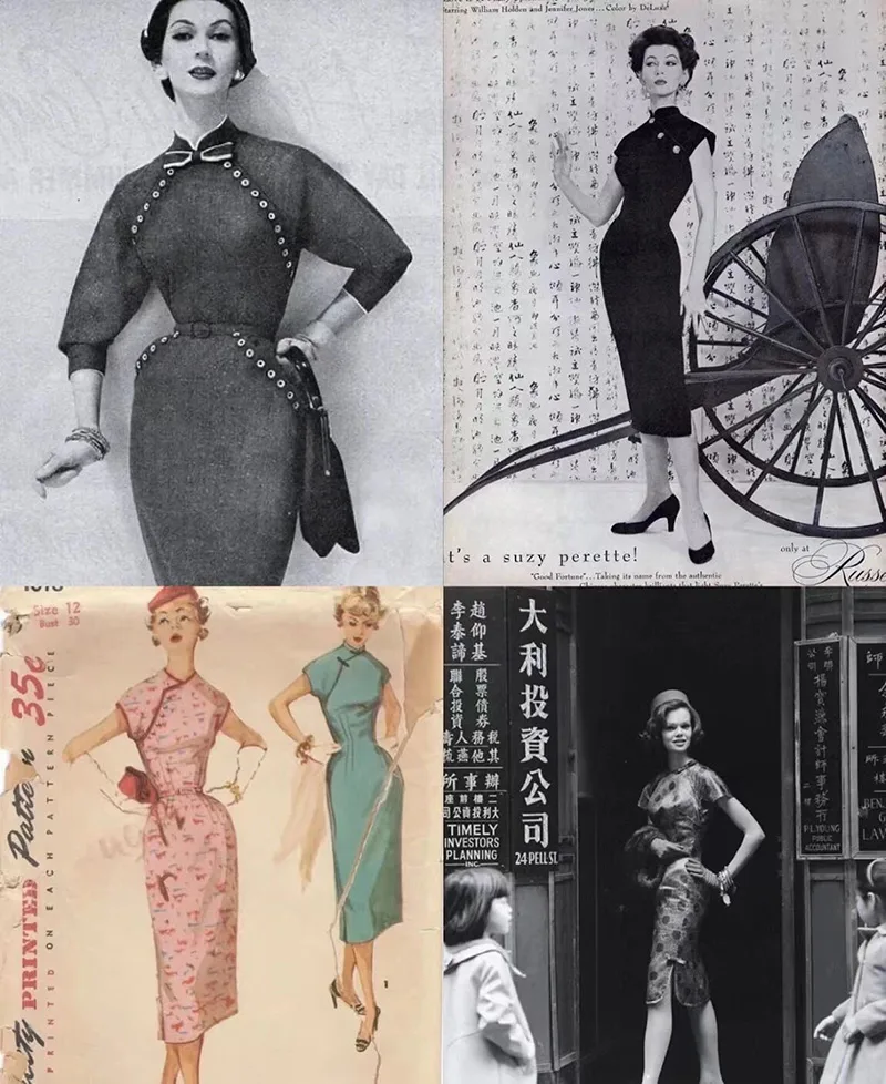 Women qipao expressing traditional Chinese elegance and cultural heritage.